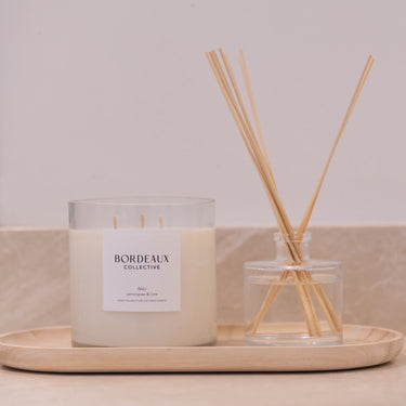BALI - Lemongrass, Lime & Sweet Orange Small Deluxe Candle